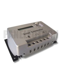 PSCD10 Napelemes szabályozó 10A LCD kijelzővel