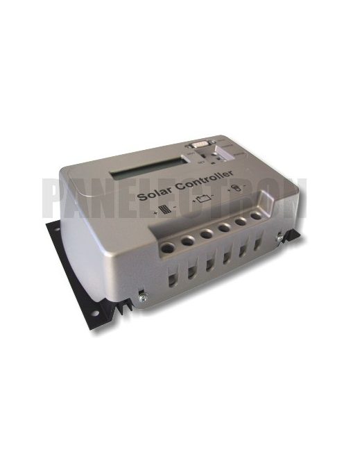 PSCD10 Napelemes szabályozó 10A LCD kijelzővel